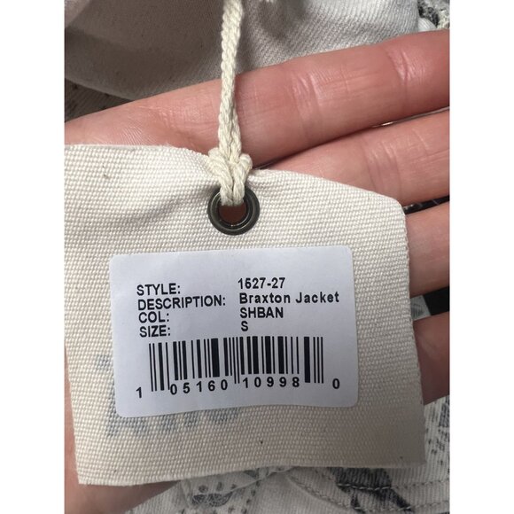 Ser.O.Ya Hoodie UNISEX SM WHITE/GREY SEASHELL Print Kangaroo Pocket GORPCORE - Picture 12 of 13